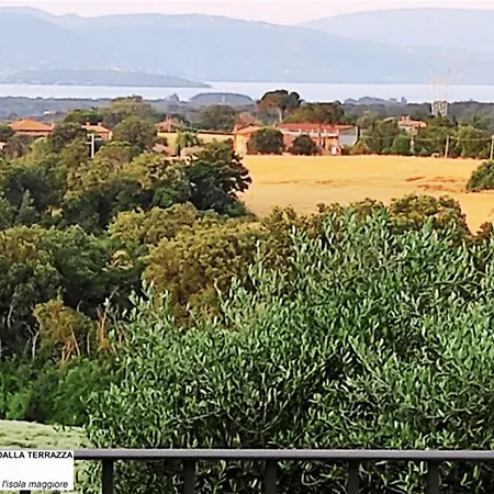 아파트 Casa Nuova Tra Umbria E Toscana Con Vista 카스틸리오네델라고